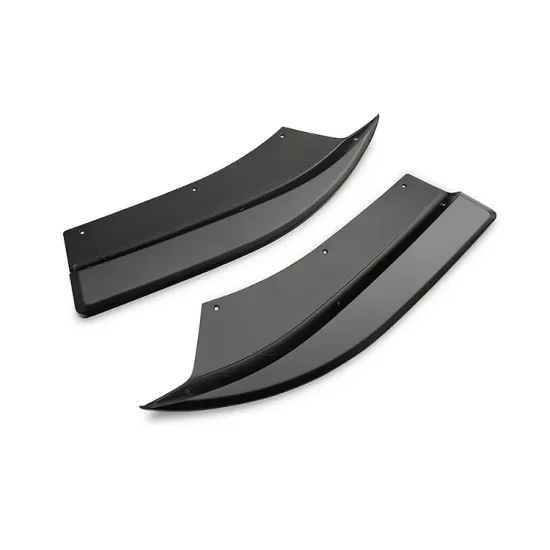 High-Quality ROCK Style ABS Rear Bumper Winglets Side Splitter for Dodge Charger 2015-2022