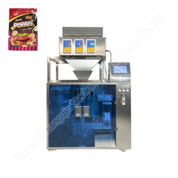 Spiced Peanuts Pouch Packing Machine - Powder Doypack Machine Opens at the Top