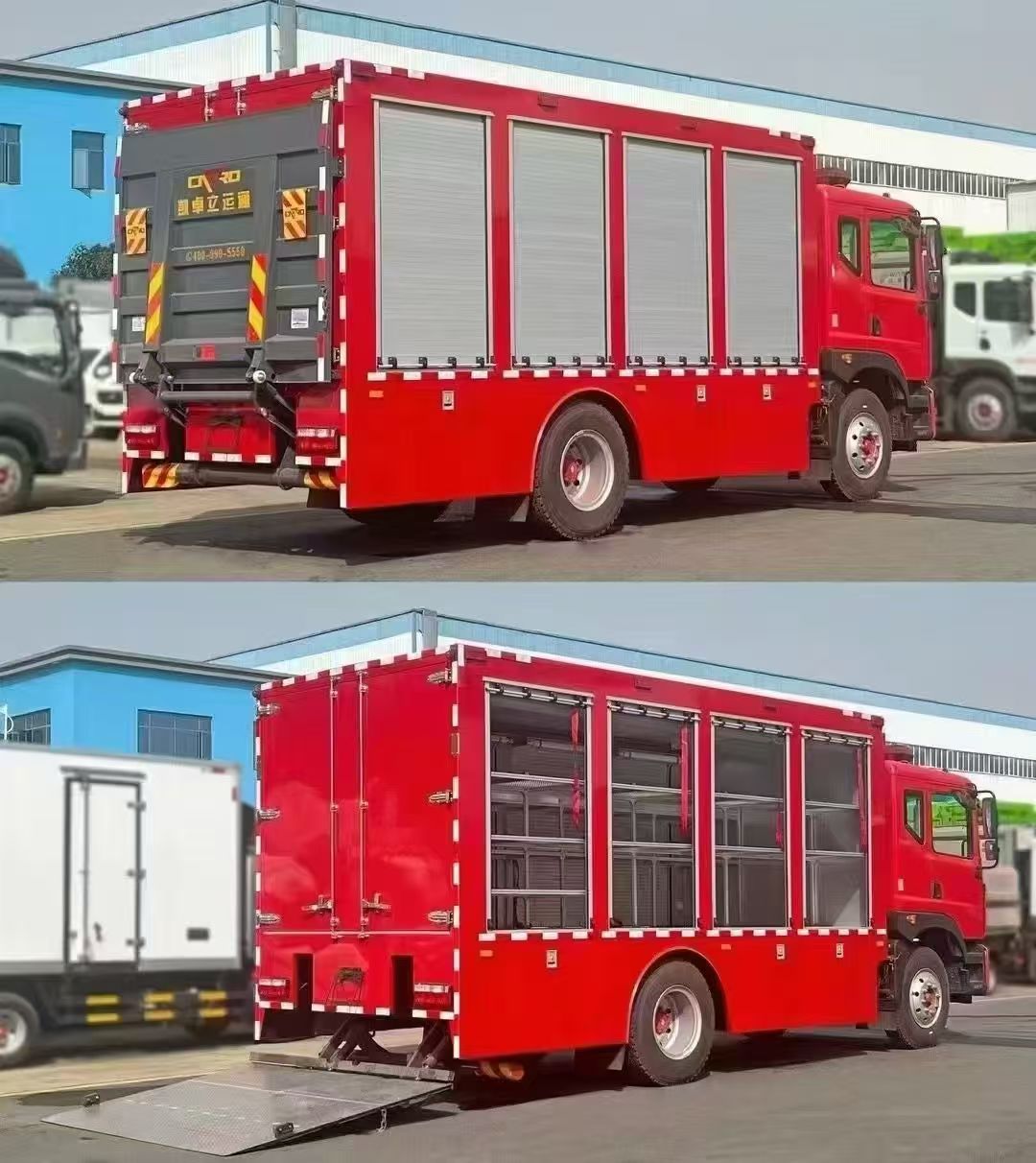 Wing Up Van Lifting Solution