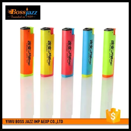 Custom Logo Windproof Disposable Plastic Kitchen Lighters - Factory Wholesale Price