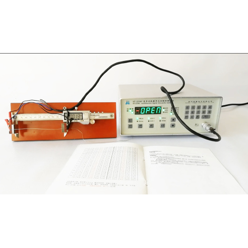 Tests de résistivité électrique pour les matériaux fibreux