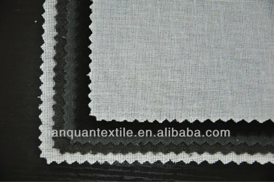 polyester cotton shirt collar interlining