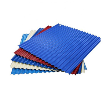 AISI ASTM JIS Galvanized Corrugated Steel Toofing Sheet