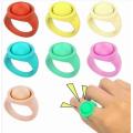 Costume Fidget Spinner Toy Silicone Dedo Anéis