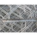 Galvanized gabion mesh for storage stone