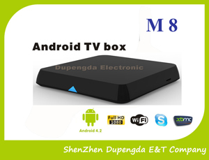 2014 Best Selling Stbs M8 Arabic IPTV Android 4.4 TV Box M8 Android TV Box Full Xbmc Amlogic Quad Core M802 TV Box Xbmc Amlogic Smart TV Box