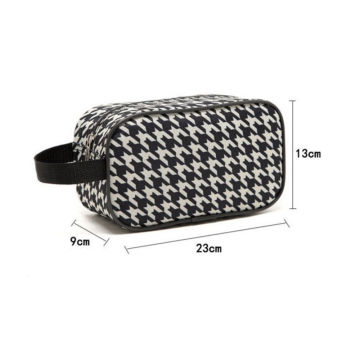 New Womens Cosmetic Bag Fashion Clutch Bag Mens Wash Bag Simple Travel Bag For Men