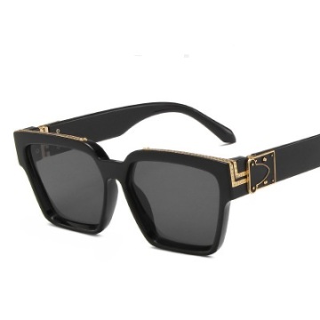 Gafas de sol Blacks Vintage Unisex de gran tamaño multicolor al por mayor