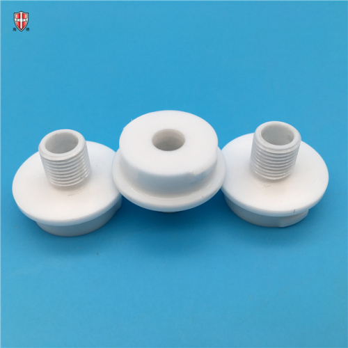 precision customized zirconia ceramic threaded components