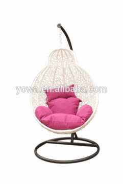 China factory rattan egg garden furniture