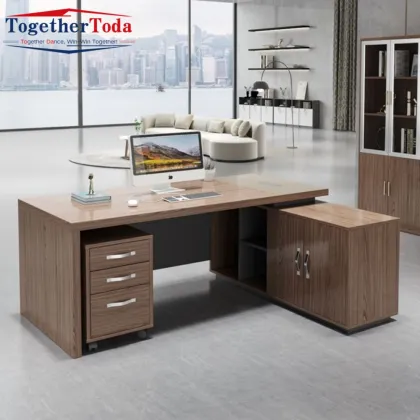 Modern Executive Family Study Office Desk Wooden Table