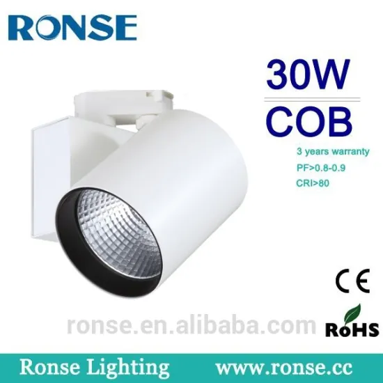 30w commercial cob track light aluminum good quality(GD16G30C)