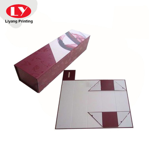 Custom Magnet Paper Boxes Wine Bottle Box Packaging