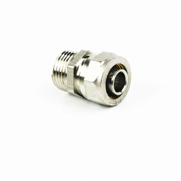 High-Quality 16x1/2M External Thread Socket for 16mm PEX Pipe Joint by LANGSE