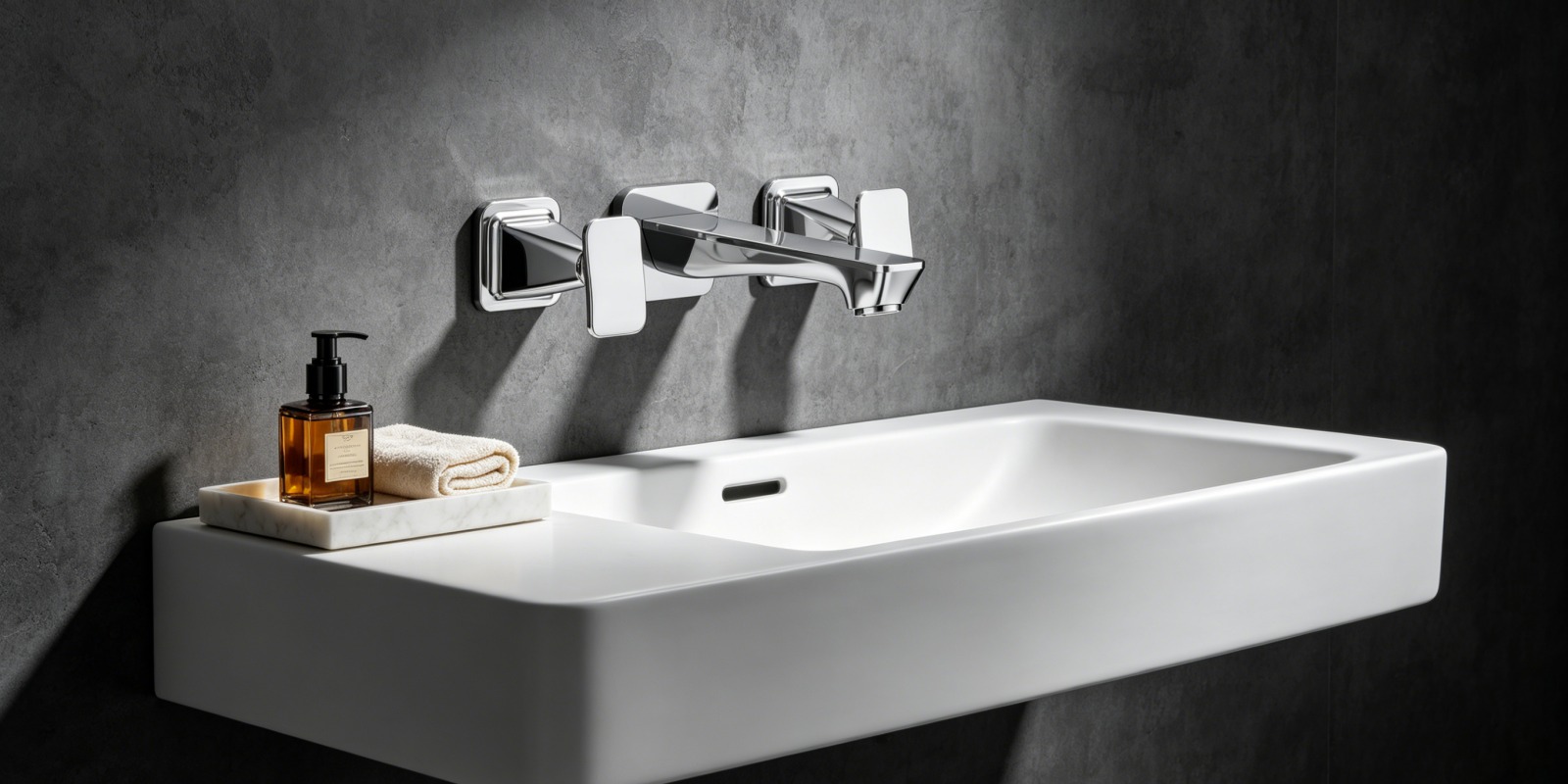 wall mixer taps bathroom