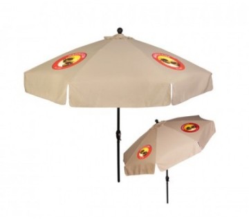 9 Ft X 8 Panel Patio Umbrellas with Crank