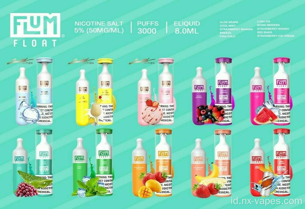 Float flum grosir 5% 3000puffs