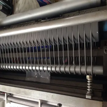 galvanized spring plastic heat sealing cold cut tip glue stick spring bag making machine parts