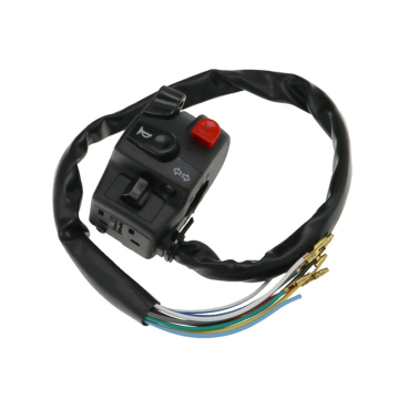 Universal 7/8" Motorcycle Handlebar Controller Switch for Horn, Turn Signal, and Electric Start