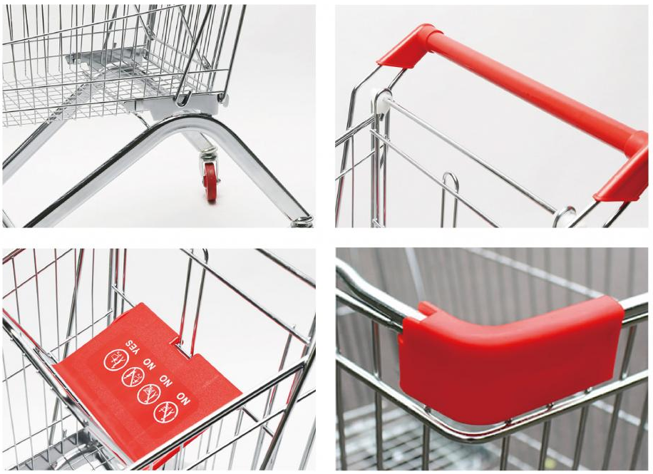 European Style Supermarket Shopping Trolley