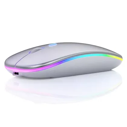 1200dpi Adjustable Wireless Optical Mouse with 2.4GHz Receiver: Ergonomic Laptop Mouse