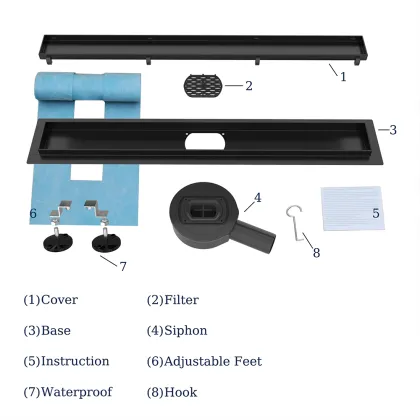 OEM ODM Stainless Steel Concealed Floor Drain