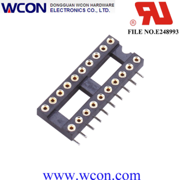 2.54mm H=3.0 15.24 Row Spacing Hole IC Socket