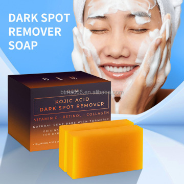 Private Label Turmeric & Kojic Acid Soap for Skin Whitening