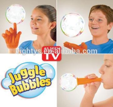 As seen on TV bubble game magic bouncing juggle bubble maker