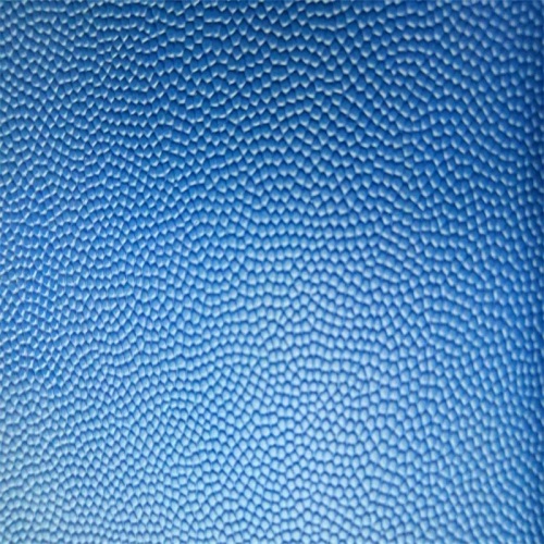 Elastic Grain Embossed PU Synthetic Leather for Football