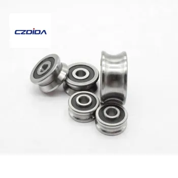 SG20 6x24x11mm SG Series Double Row U Groove Track Roller Bearing for Embroidery Machine