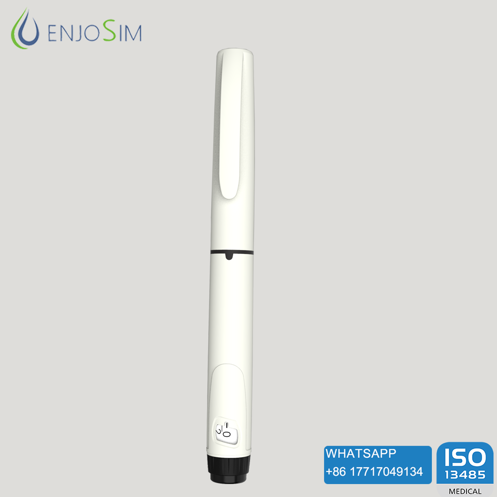 Stylo à insuline réutilisable en plastique avec cartouche de 3 ml