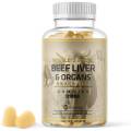 Boeuf Liver Organes Gummies coeur Pancrése de rein rate