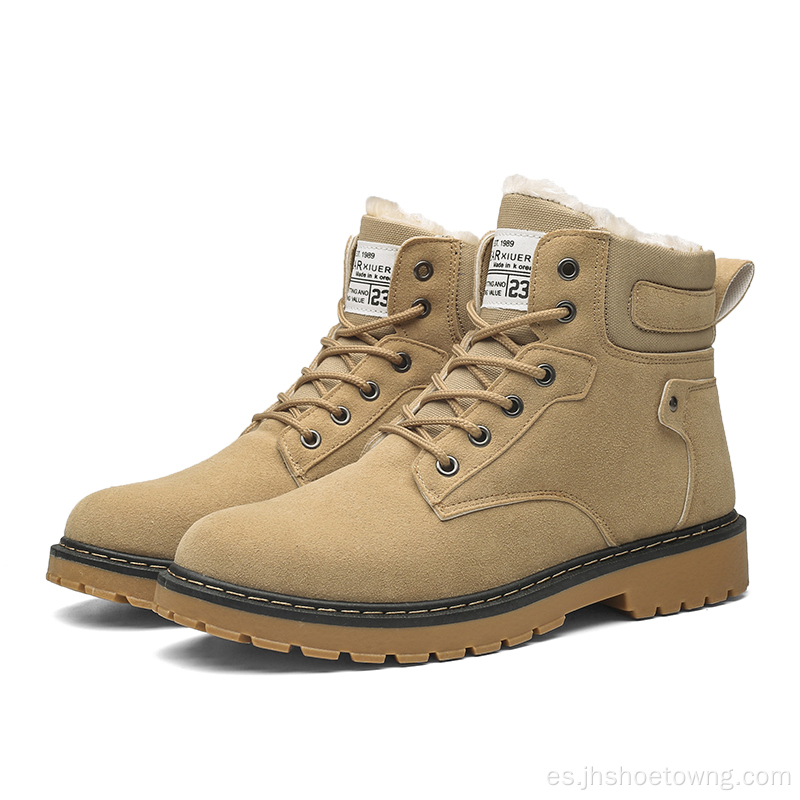 Botas Martin de invierno de tobillo de nieve para hombre