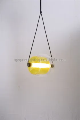 Colorful European Style Crystal Glass Pendant Lamp