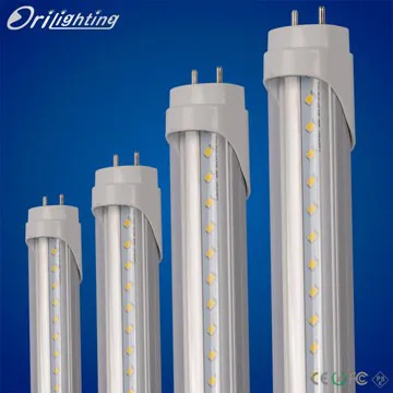 Microwave Sensor T8 LED Tube Light 18W 120CM 1900LM for Parking Lot