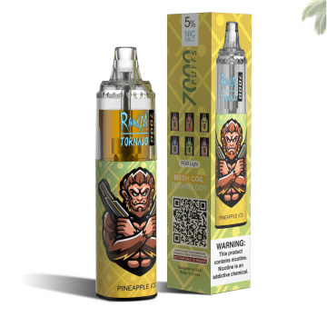 Disposable RandM Tornado 7000 Puffs vape