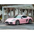 Moda Auto Adesivo Matte Metallic Blush Pink Carmating Film