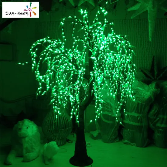 Fancy light wholesale LED willow tree figurines