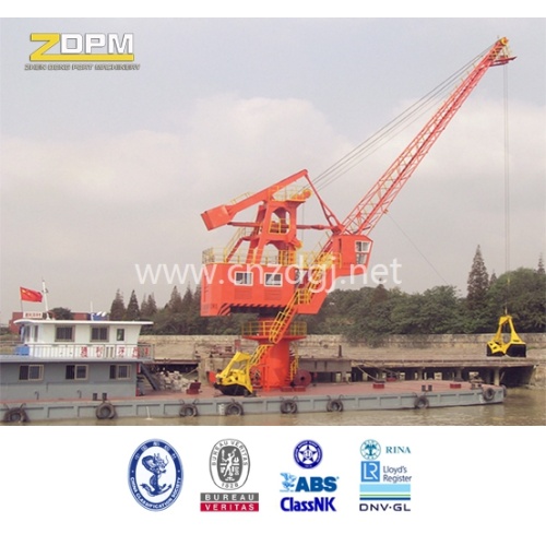 Deck port sea Floating crane