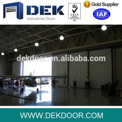 Industrial sliding steel door