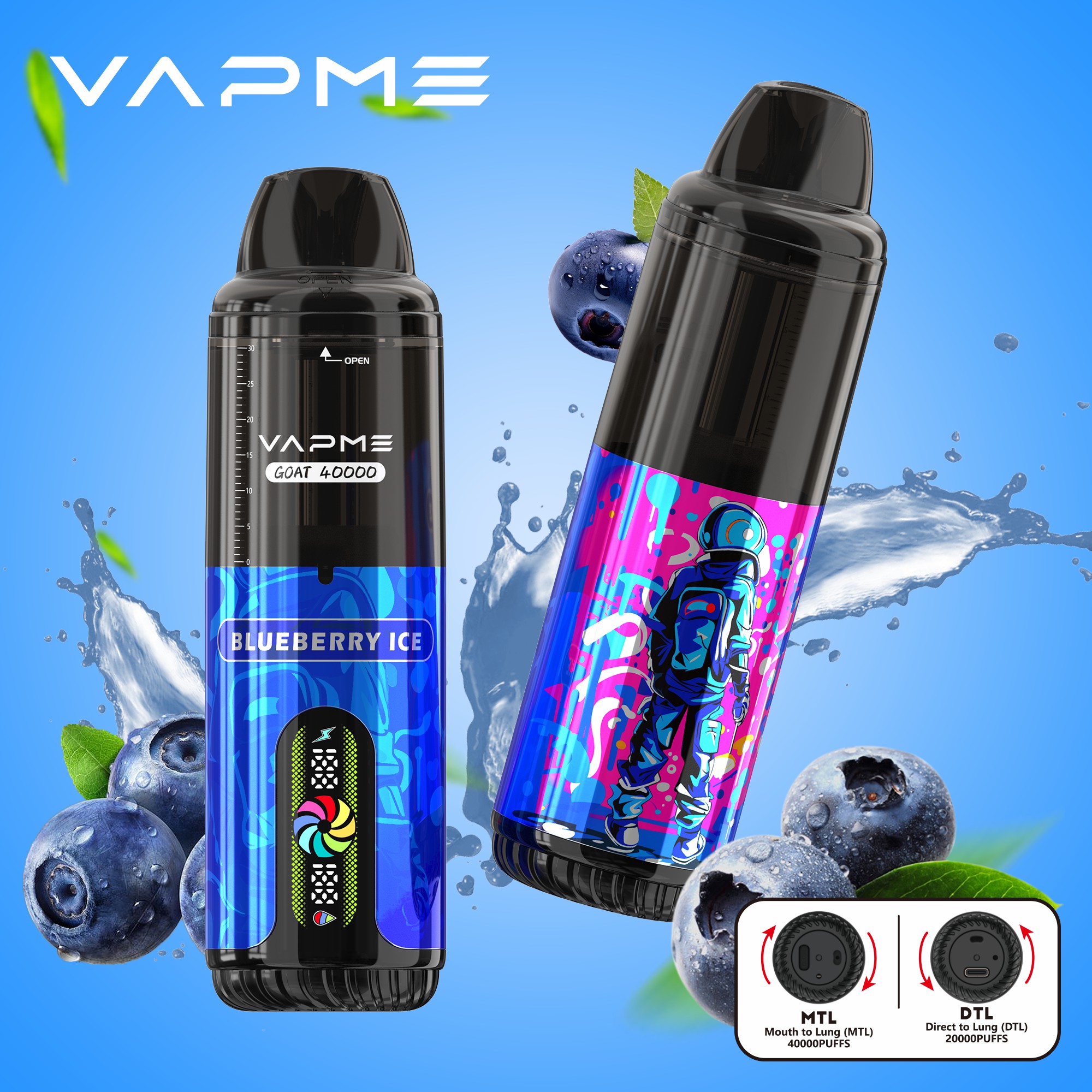 grosir Vapme kambing 40k puff vape