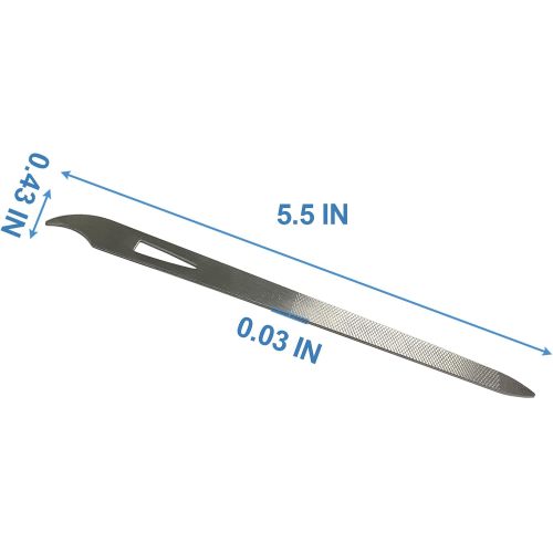 Nail Files for Natural Nails (6 Pack)