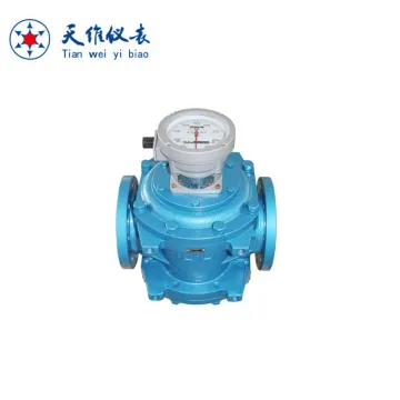 Mechnical Display Fuel Oil Roots PD Flow Meter
