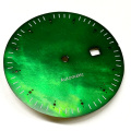 Dial orologio da pomano verde naturale per orologio di lusso