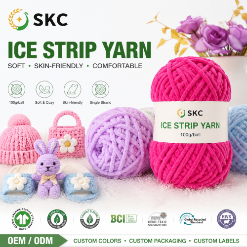 100g Tıknaz Tığ 1 Kat Kabarık Kol Örgü Melanj İplik Süper Yumuşak Yüksek Kaliteli Polyester Karışımlı İplik Fantezi Boyalı Desen