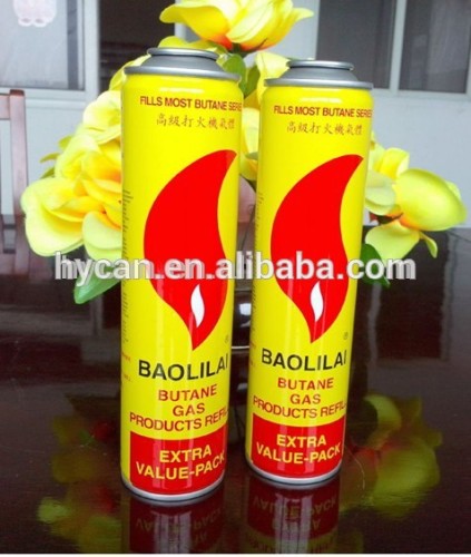 Butane Gas Lighter Refill Aerosol Spray - China Refillable Gas