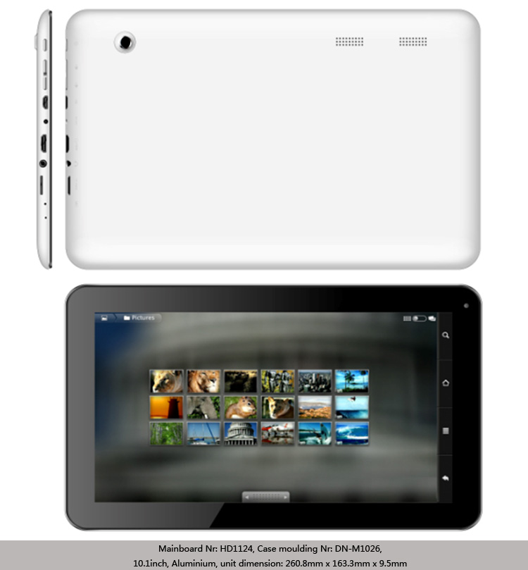 10.1inch HD Tablet PC, Action ATM7029 Quad Core