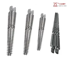 প্যানেল এক্সট্রুডারের জন্য শঙ্কুযুক্ত টুইন স্ক্রু এবং ব্যারেল