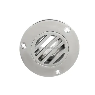 Alastin Marine Hardware 316 Stainless Steel Cockpit Drain Scupper with Ball for Boats